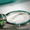 ☑️TIFFANY&Co.蒂芙尼方形绿钻戒指
