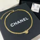☑️CHANEL香奈儿双c圆饼古金币项圈项链