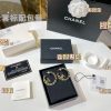 i1648610009_5426_0.jpg ☑️CHANEL香奈儿双c黑皮绳耳钉耳环