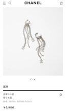 ☑️CHANEL香奈儿双c流苏耳钉耳环