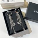 ☑️CHANEL香奈儿双c流苏耳钉耳环