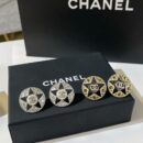 ☑️CHANEL香奈儿双c五角星⭐星星耳钉耳环
