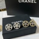 ☑️CHANEL香奈儿双c五角星⭐星星耳钉耳环