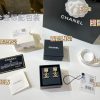 ☑️CHANEL香奈儿双c方钻耳钉耳环