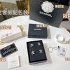 ☑️CHANEL香奈儿双c满钻耳钉耳环