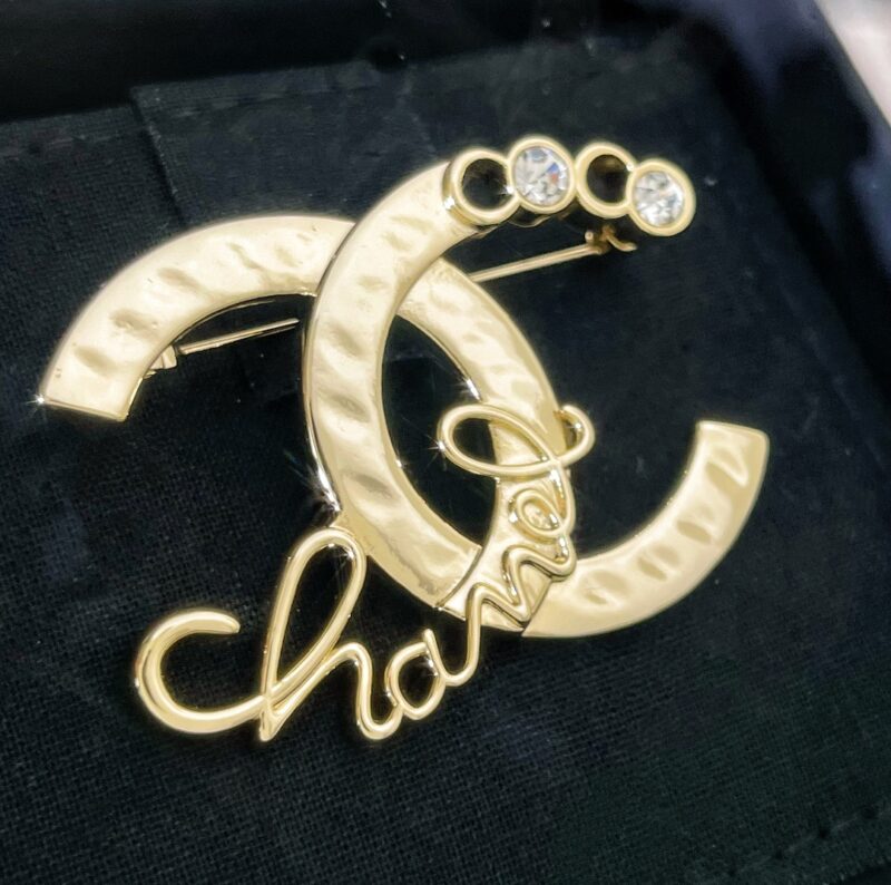 ☑️CHANEL香奈儿双c字母胸针 - Image 7