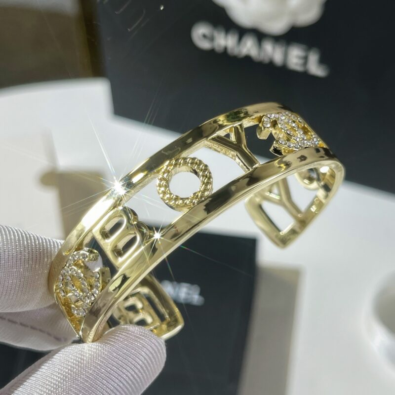 ☑️CHANEL香奈儿双c BOY手镯 - Image 8