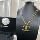 ☑️CHANEL香奈儿双层双c镂空项链