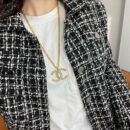 ☑️CHANEL香奈儿双层双c镂空项链