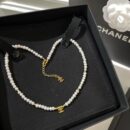 ☑️CHANEL香奈儿双c天然珍珠项链