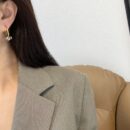 ☑️DIOR迪奥金色星星CD珍珠耳环耳钉