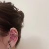 i1649266726_4835_6.jpg ☑️CHANEL香奈儿黑皮绳双c不对称耳钉耳夹