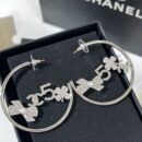☑️CHANEL香奈儿双c蝴蝶结5字四叶草耳钉耳环