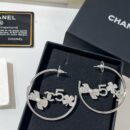 ☑️CHANEL香奈儿双c蝴蝶结5字四叶草耳钉耳环