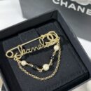 ☑️CHANEL香奈儿双c流苏珍珠别针🧷胸针