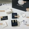 ☑️CHANEL香奈儿满钻双c菱格耳钉耳环