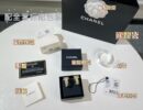 ☑️CHANEL香奈儿满钻双c菱格耳钉耳环