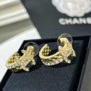☑️CHANEL香奈儿满钻双c菱格耳钉耳环