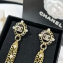 ☑️CHANEL香奈儿双c珍珠流苏耳钉耳环