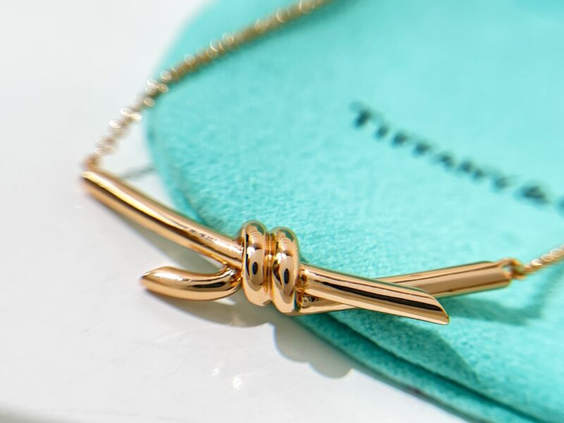 ☑️TIFFANY&Co.蒂芙尼tiffany knot项链 - Image 9