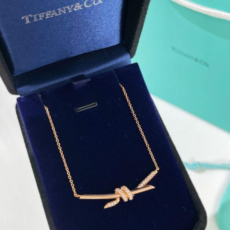 ☑️TIFFANY&Co.蒂芙尼tiffany knot项链 - Image 7