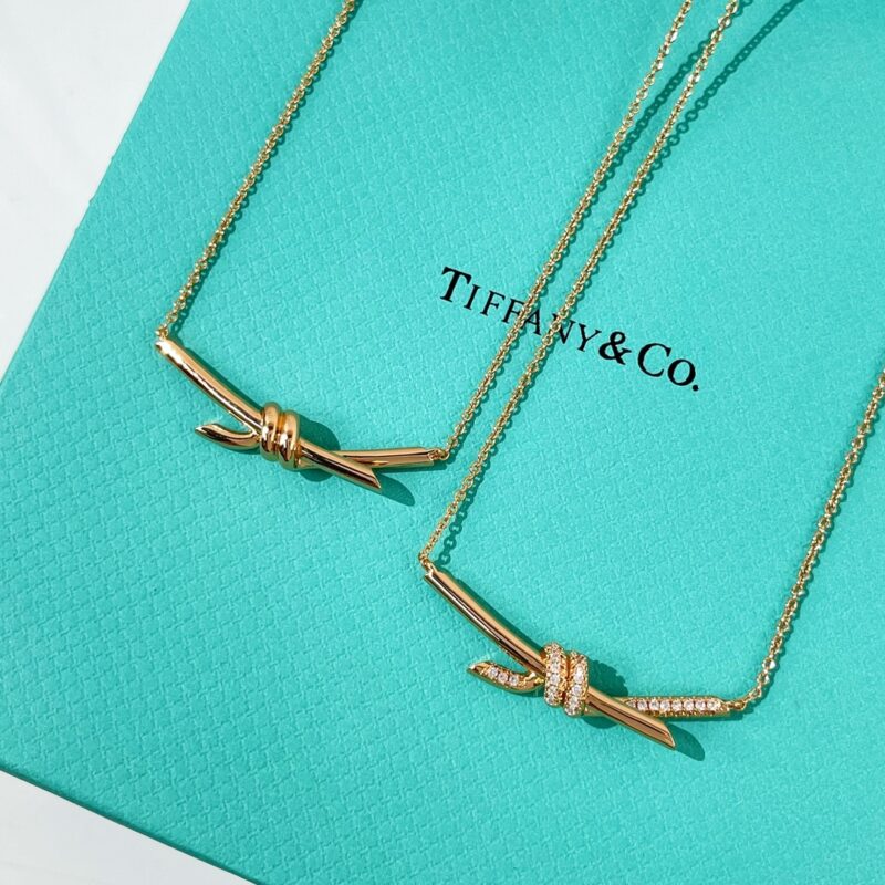 ☑️TIFFANY&Co.蒂芙尼tiffany knot项链 - Image 6