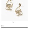 i1650288683_2748_7.jpg ☑️CHANEL香奈儿 金色 双c 星星 耳钉耳环