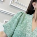 ☑️CHANEL香奈儿双c四叶草桃心耳钉耳环