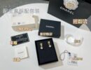 ☑️CHANEL香奈儿双c四叶草桃心耳钉耳环