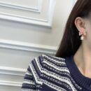 ☑️CHANEL香奈儿双c蝴蝶结耳钉耳环