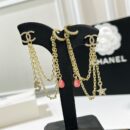 ☑️CHANEL香奈儿流苏5字星星耳钉耳夹
