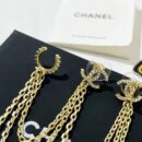 ☑️CHANEL香奈儿流苏5字星星耳钉耳夹