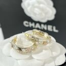 ☑️CHANEL香奈儿双c山茶花耳钉耳环