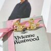 ☑️ Vivienne Westwood西太后满钻土星耳钉耳环
