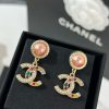 ☑️CHANEL香奈儿双c彩色珍珠耳钉耳环