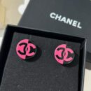 ☑️CHANEL香奈儿双c亚克力耳钉耳环