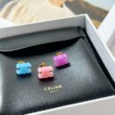 Celine赛琳凯旋门马卡龙耳钉三件套
