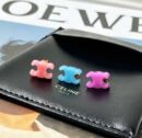 Celine赛琳凯旋门马卡龙耳钉三件套