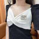 ☑️CHANEL香奈儿双c满钻胸针