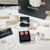 ☑️CHANEL香奈儿双c粉色亚克力耳钉耳环