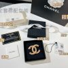 ☑️CHANEL香奈儿双c粉皮绳胸针