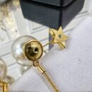 ☑️DIOR迪奥CD星星珍珠流苏耳钉耳环