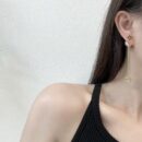 ☑️DIOR迪奥CD星星珍珠流苏耳钉耳环