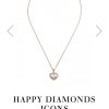 萧邦HAPPY DIAMONDS ICONS爱心项链