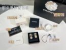 ☑️CHANEL香奈儿双c满钻耳钉耳环