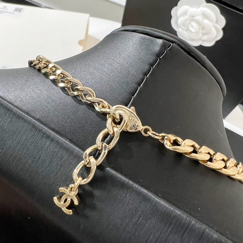☑️CHANEL香奈儿choker5字香水瓶珍珠项链颈链 - Image 10