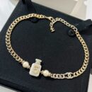 ☑️CHANEL香奈儿choker5字香水瓶珍珠项链颈链