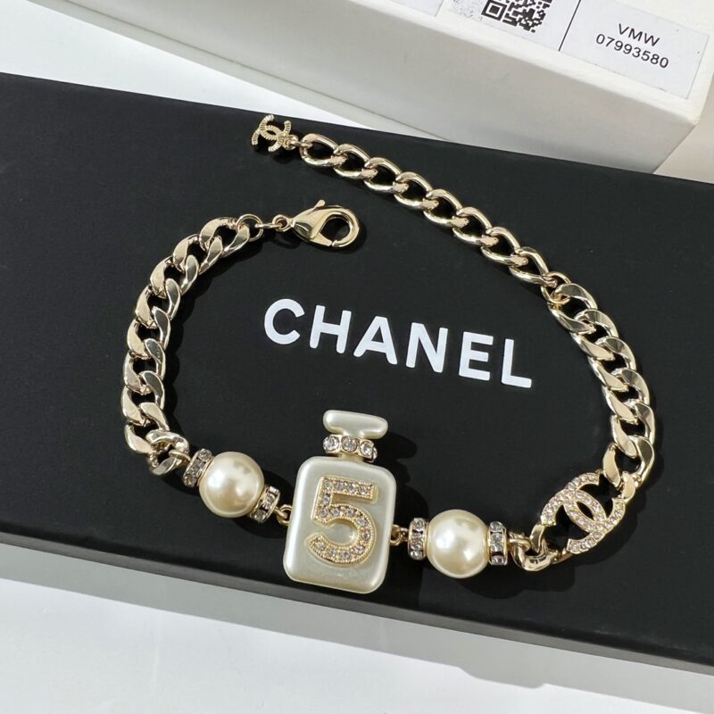 ☑️CHANEL香奈儿choker5字香水瓶手链 - Image 7