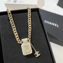 ☑️CHANEL香奈儿双c 5字香水瓶项链