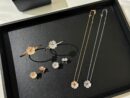 萧邦PRECIOUS LACE VAGUE 5心满钻项链 耳拍 手镯
